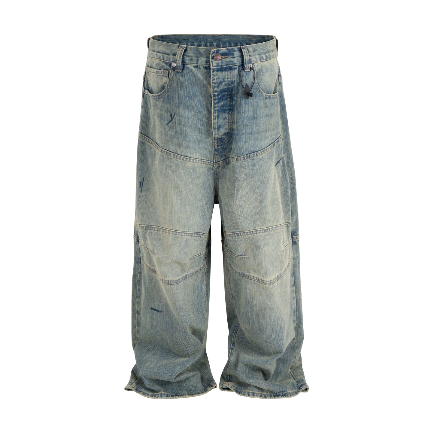 SANDWASH BAGGY BIKER DENIM | UNDEVELOPED
