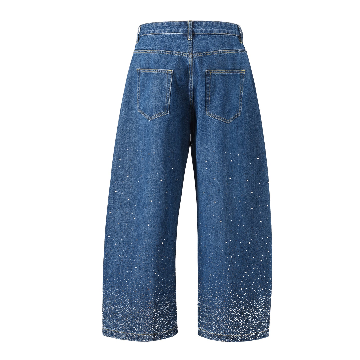 AZUL FLORAL RHINESTONE DENIM Denim | STREETWEAR APPAREL | UNDEVELOPED
