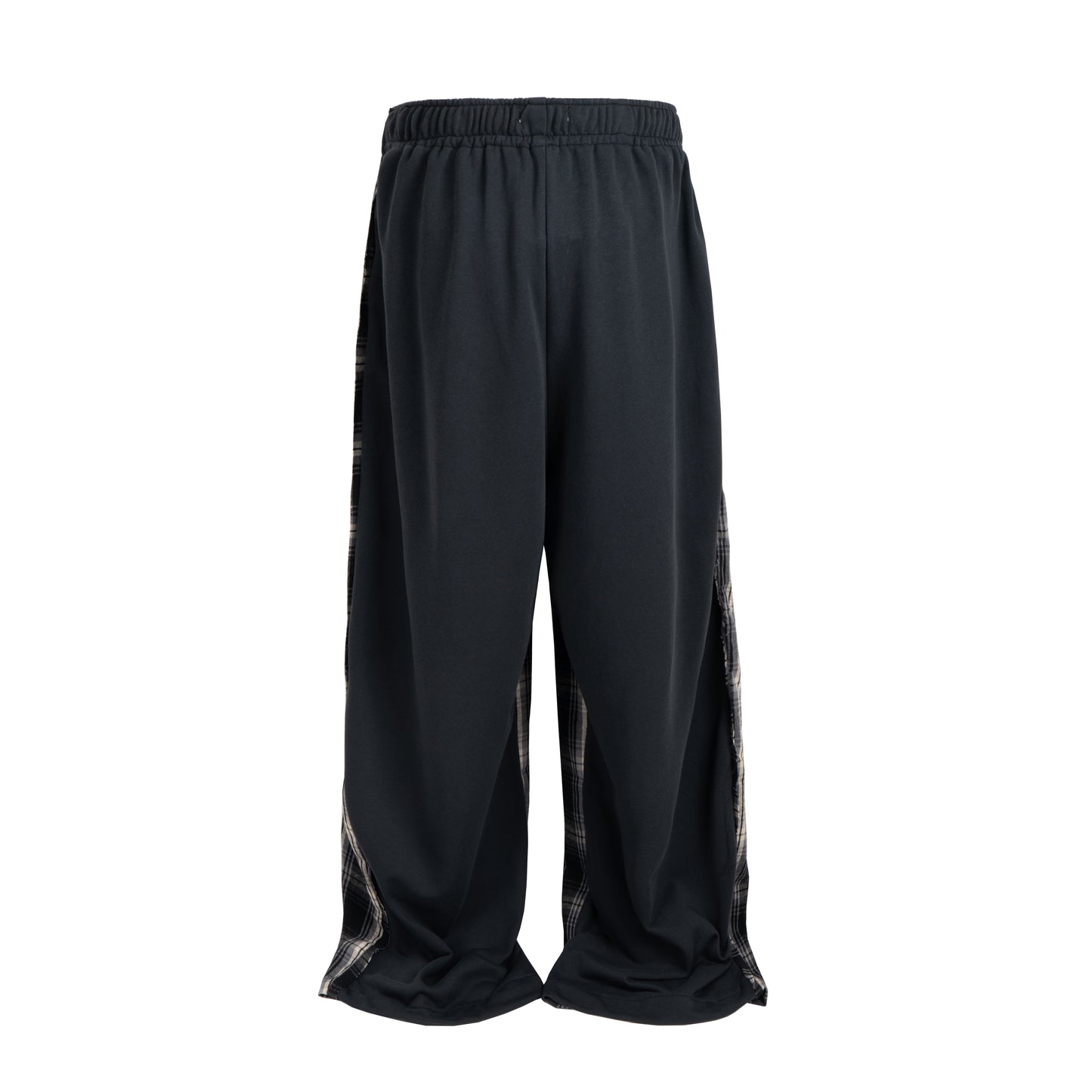 PLAID SPLIT SWEATPANTS sweatpants | STREETWEAR APPAREL | UNDEVELOPED