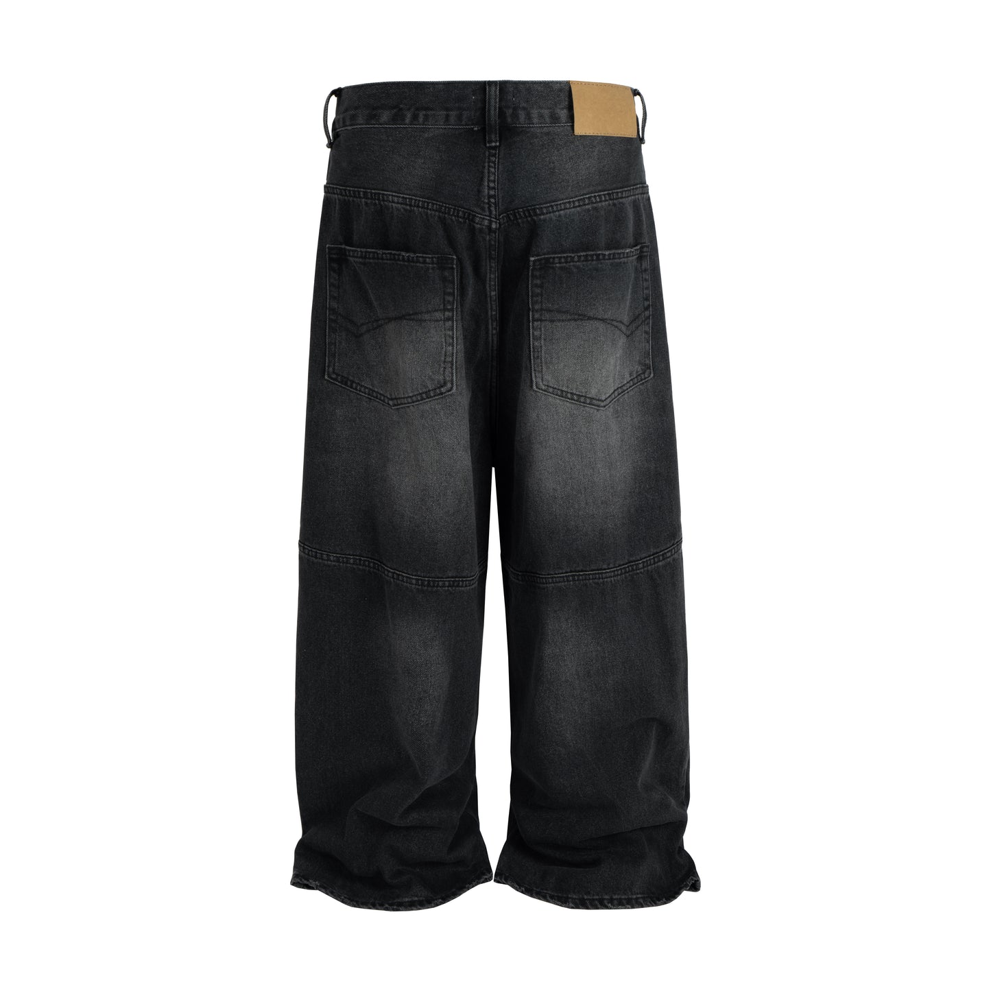 NOIR BAGGY BIKER DENIM | UNDEVELOPED