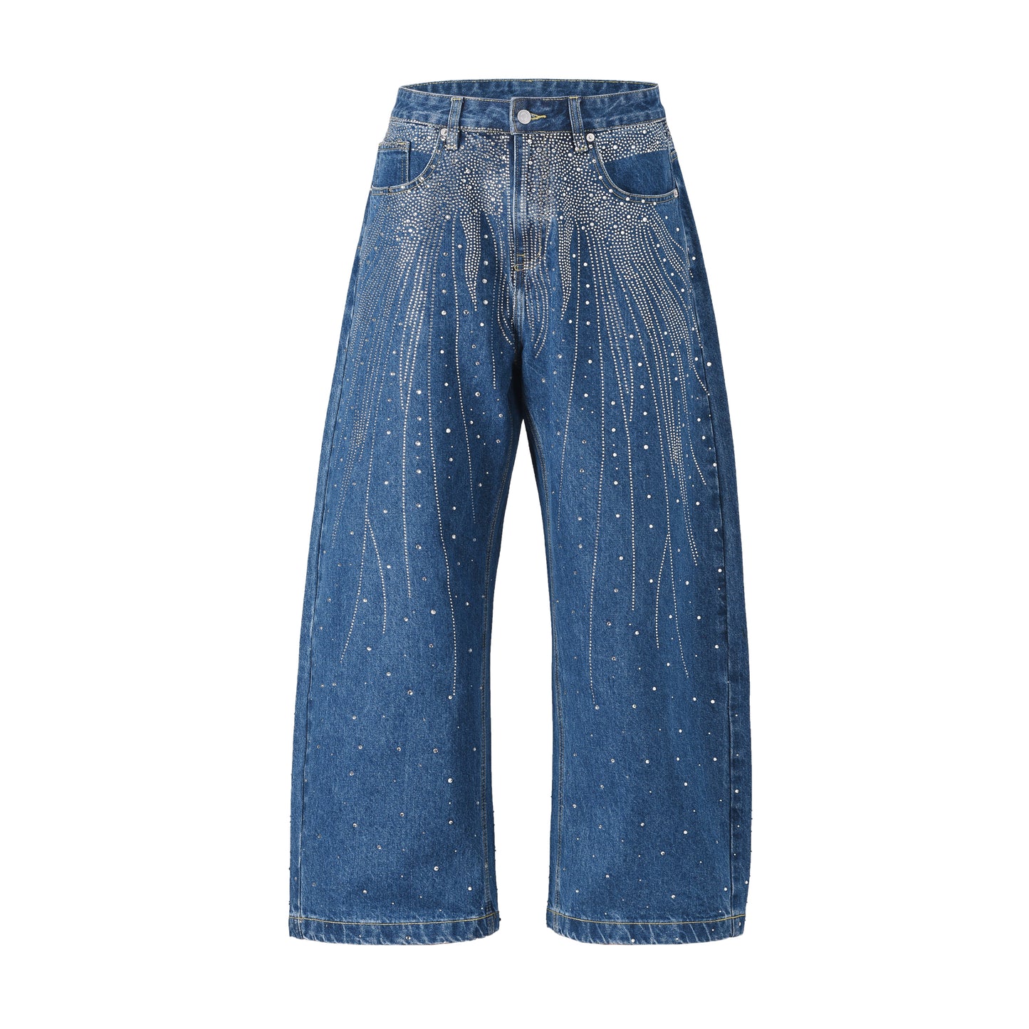 AZUL FLORAL RHINESTONE DENIM | UNDEVELOPED