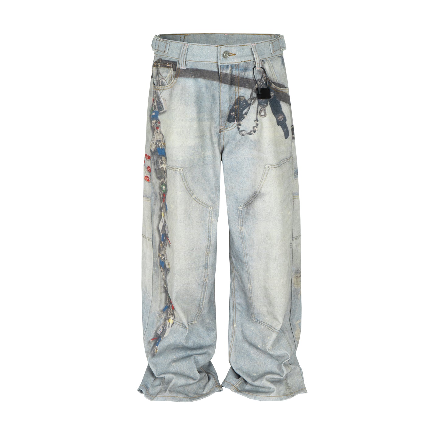 WIDEBOY PADLOCK DENIM | UNDEVELOPED