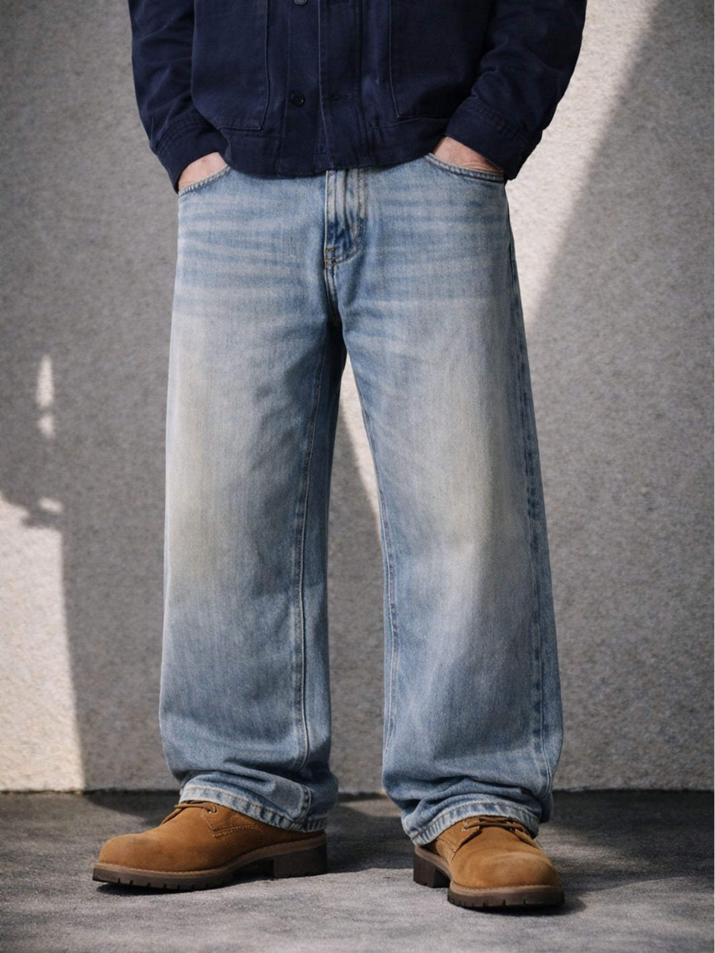 DIRT WASH BAGGY DENIM | STREETWEAR APPAREL | UNDEVELOPED