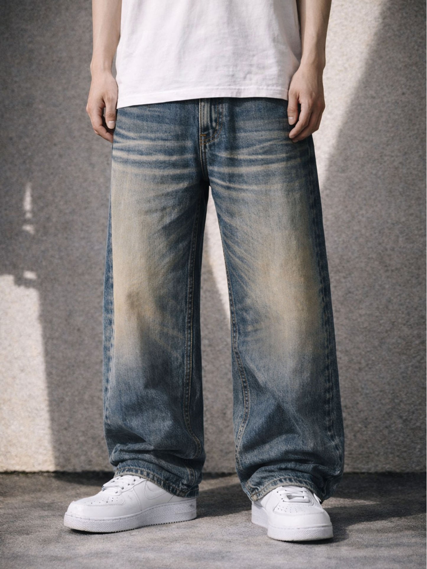 SANDWASH BAGGY DENIM | STREETWEAR APPAREL | UNDEVELOPED