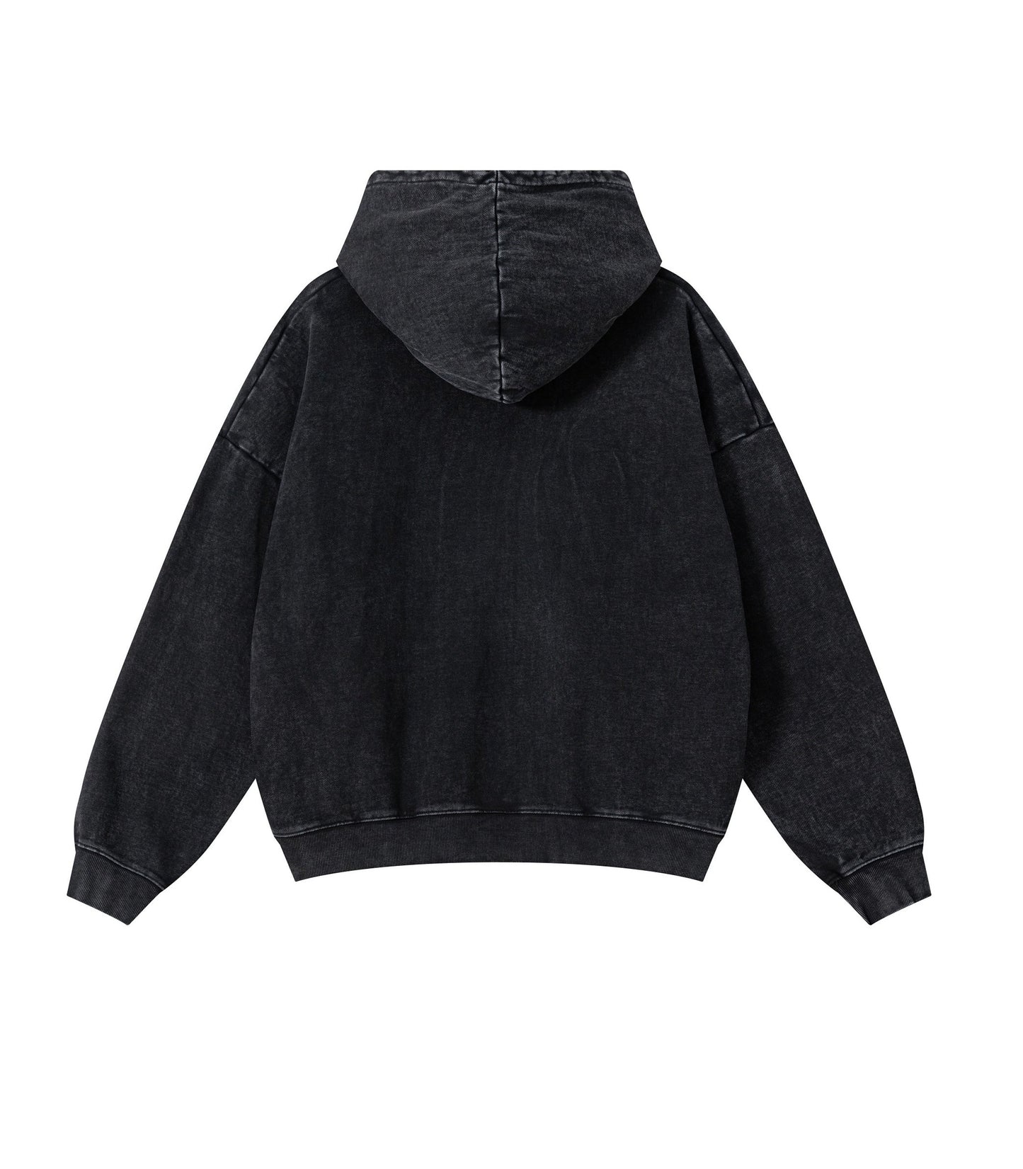 NOIR VINTAGE WASH ZIP HOODIE hoodies | STREETWEAR APPAREL | UNDEVELOPED