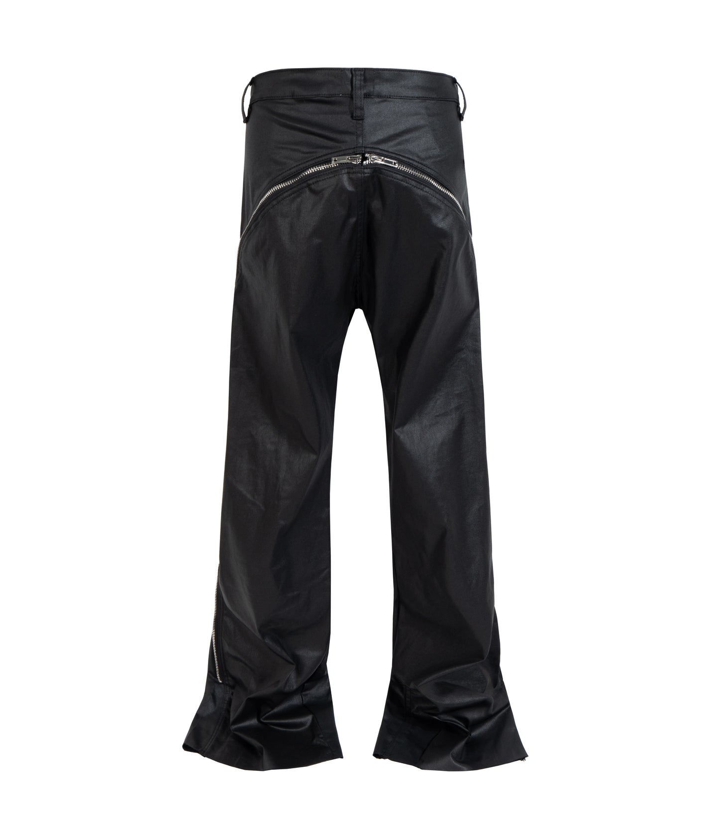 WAXED DIAMOND ZIP DENIM
