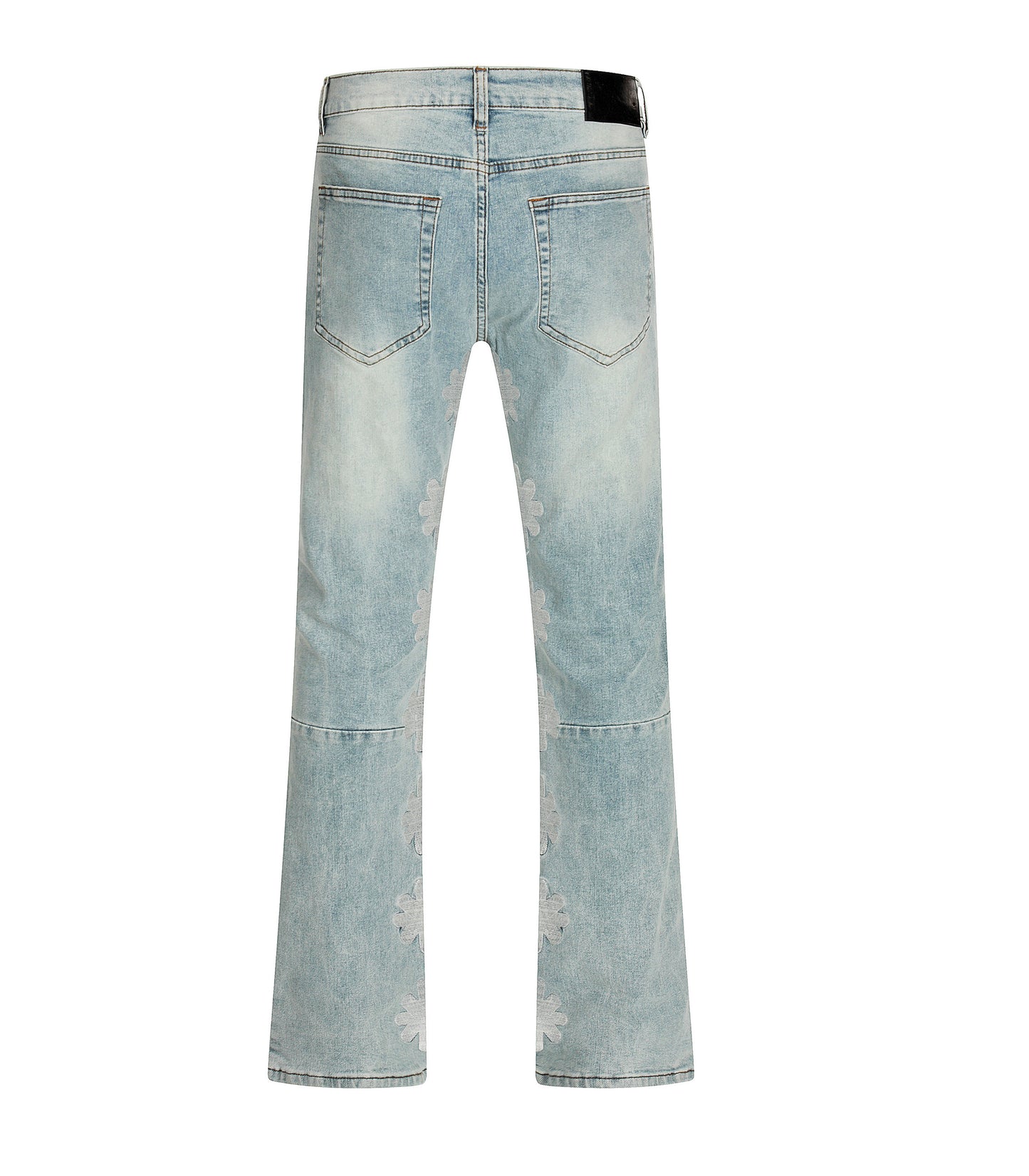 STONE ASTERISK FLARE DENIM denim | STREETWEAR APPAREL | UNDEVELOPED