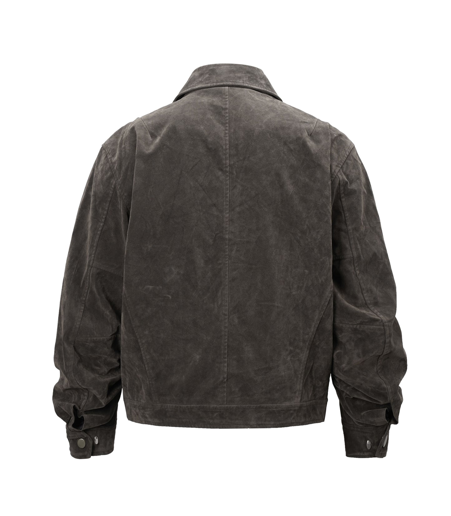 BROWN SUEDE WORK JACKET | UNDEVELOPED