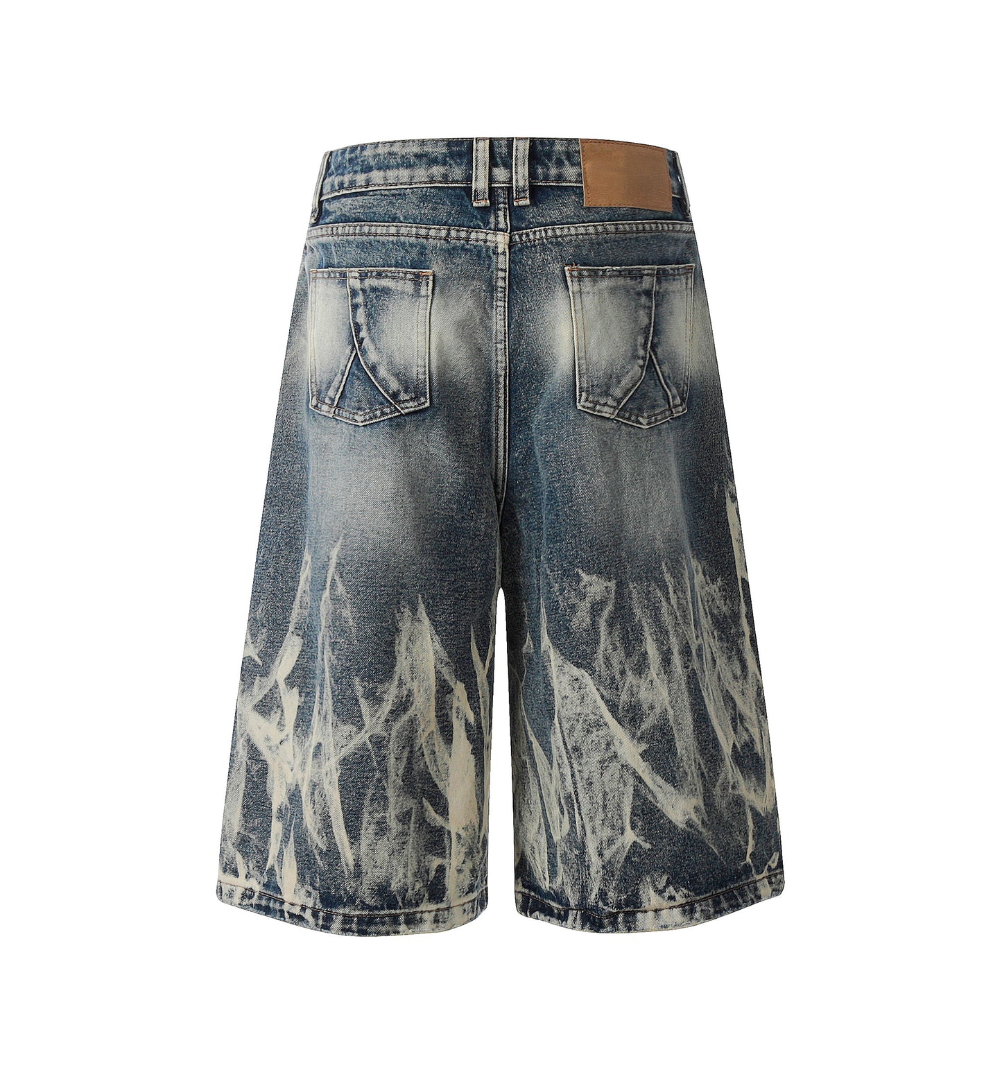 ACID DENIM SHORTS | UNDEVELOPED