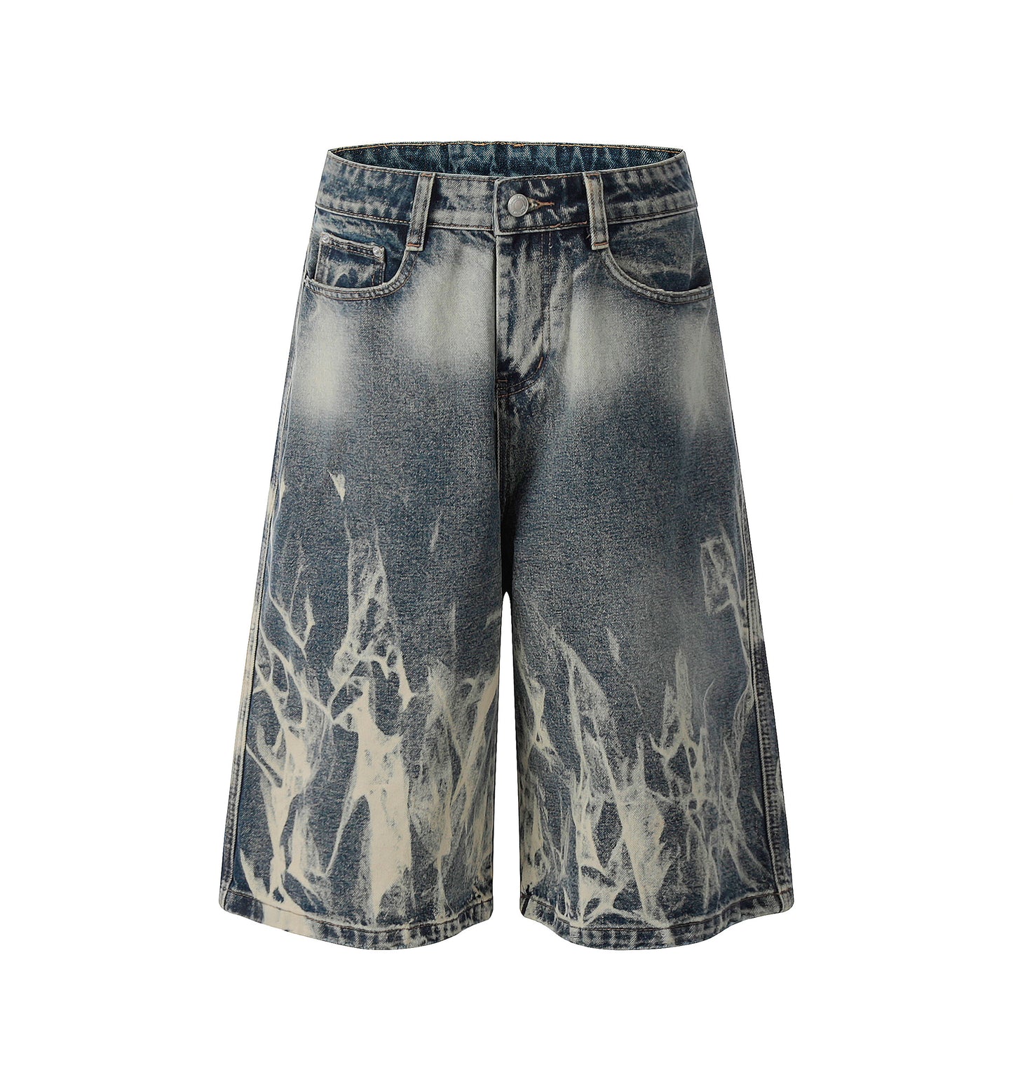 ACID DENIM SHORTS | UNDEVELOPED