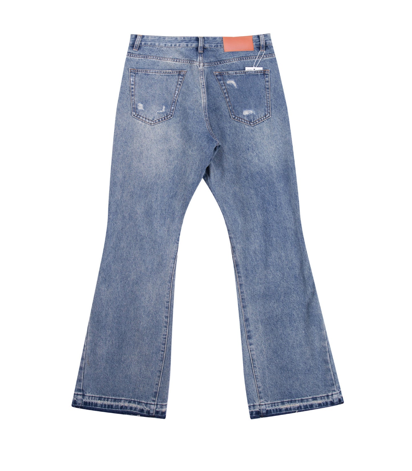 DESTROYED SPLIT DENIM denim | STREETWEAR APPAREL | UNDEVELOPED