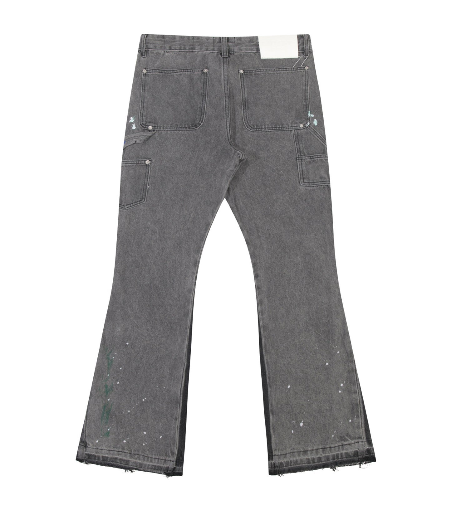 GREY SPLIT PAINTERS DENIM denim | STREETWEAR APPAREL | UNDEVELOPED