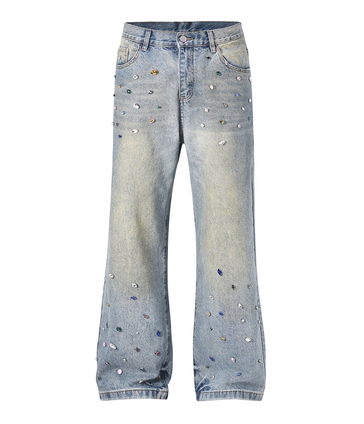AZUL COLORED GEMSTONE DENIM | UNDEVELOPED