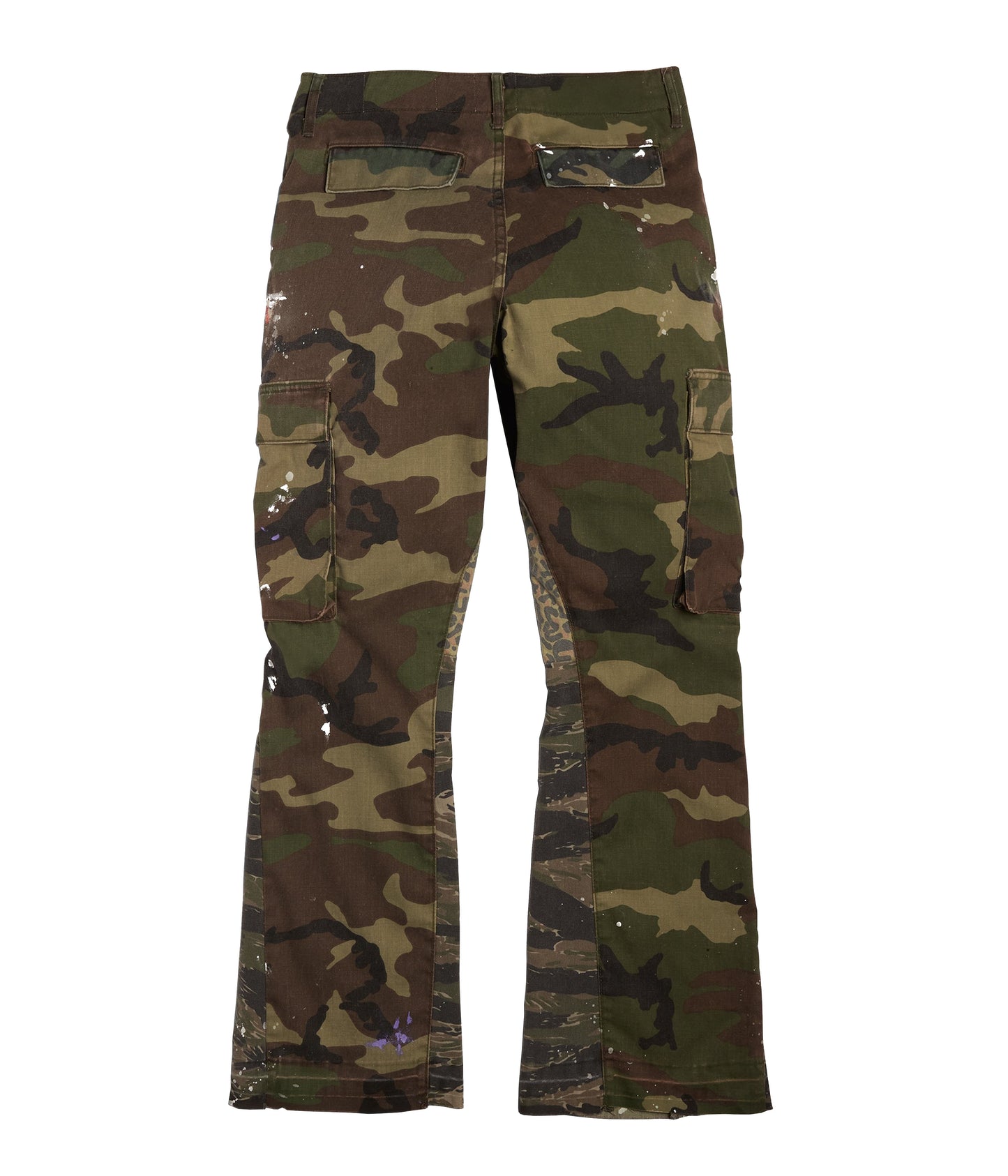 CAMO SPLIT FLARE DENIM | UNDEVELOPED