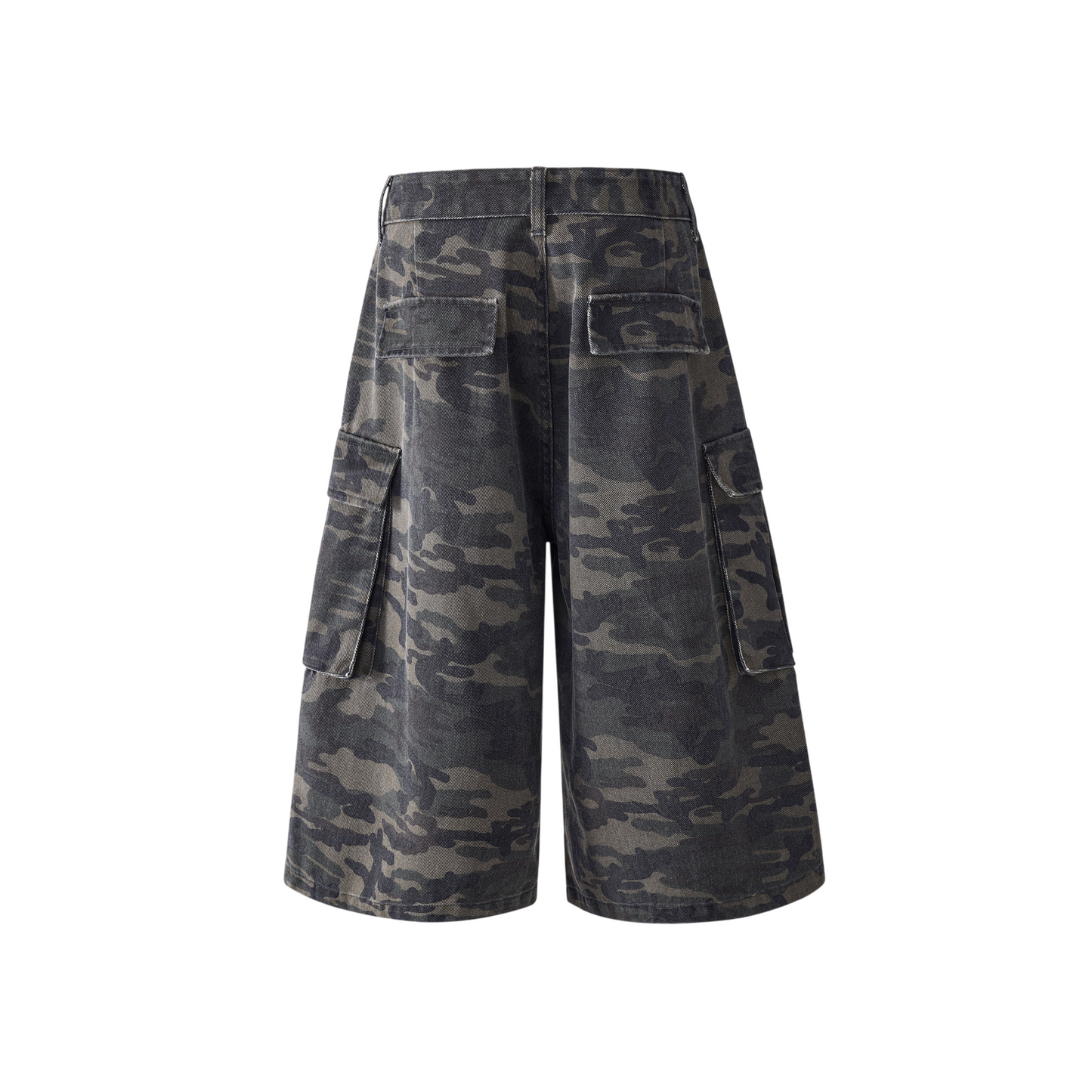 GHOST CAMO CARGO SHORTS