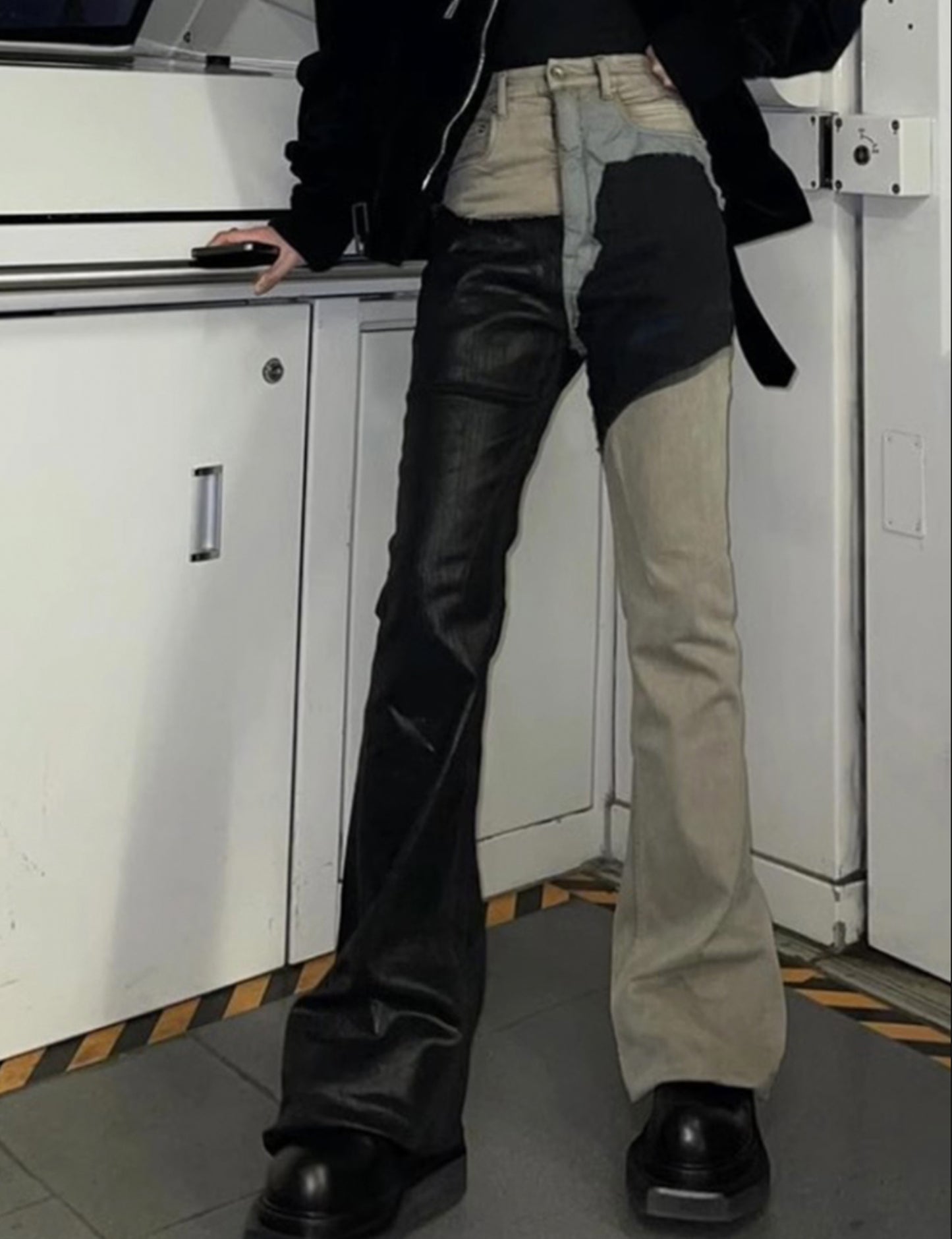 PATCHWORK FLARE DENIM | UNDEVELOPED