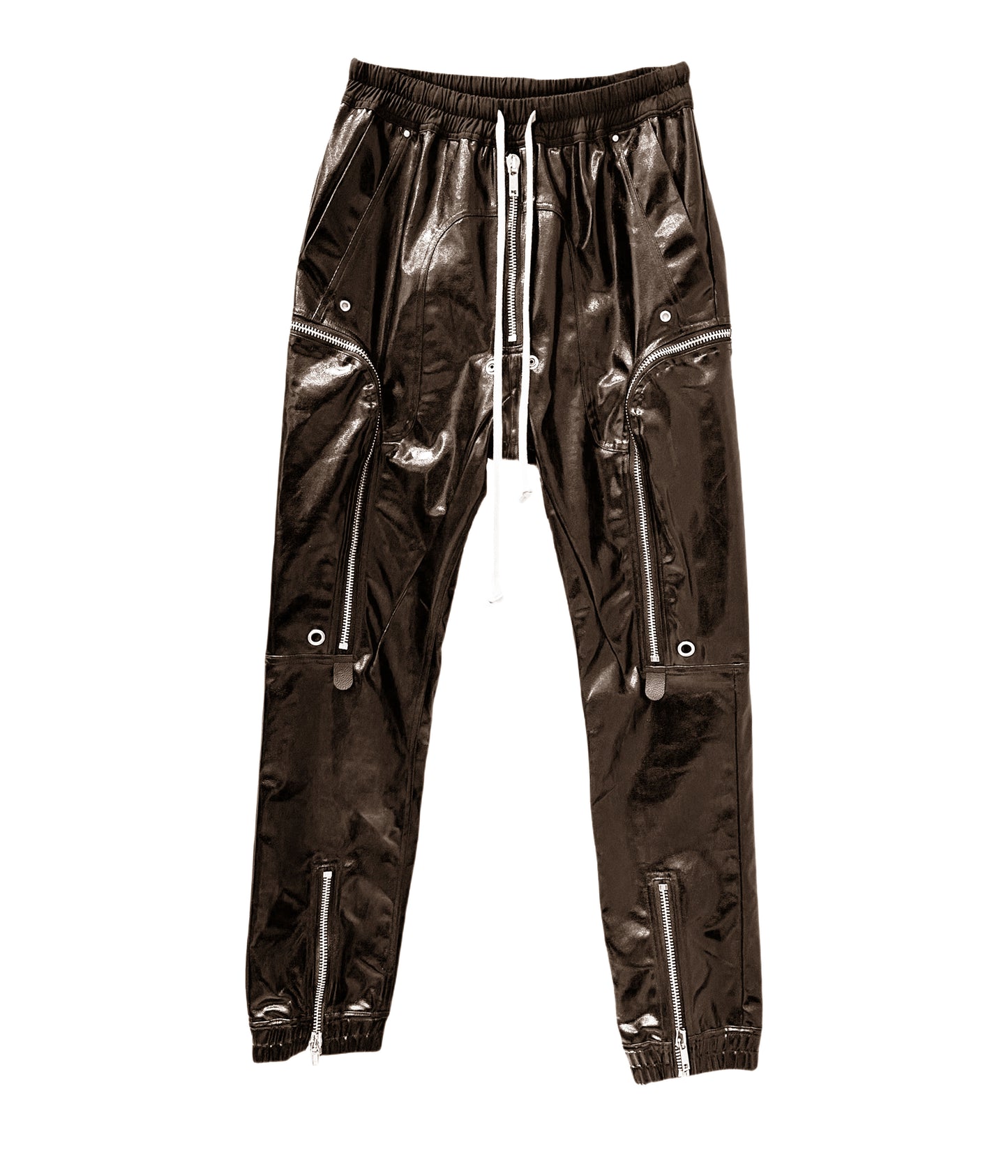 BROWN ARCANE ZIP PANTS | UNDEVELOPED