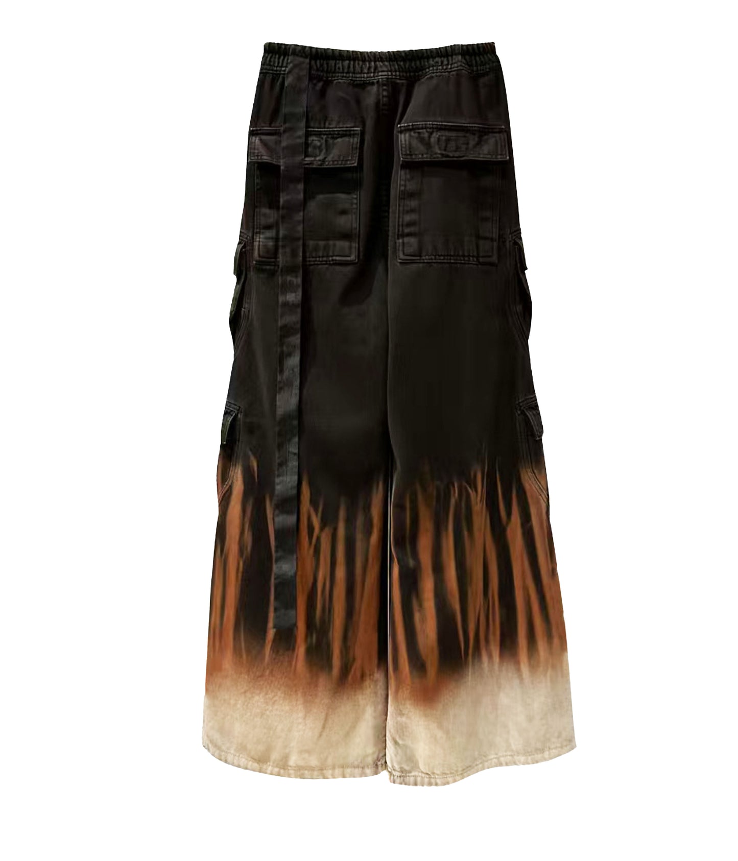 FLAME FLOW DENIM CARGO PANTS | UNDEVELOPED