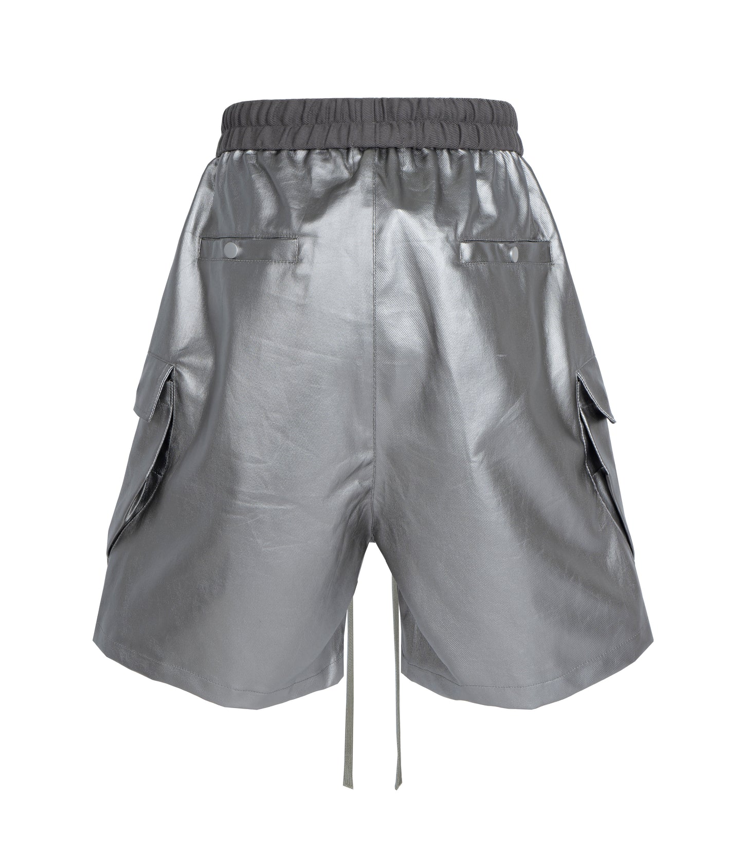 METALLIC SHINE CARGO SHORTS | UNDEVELOPED
