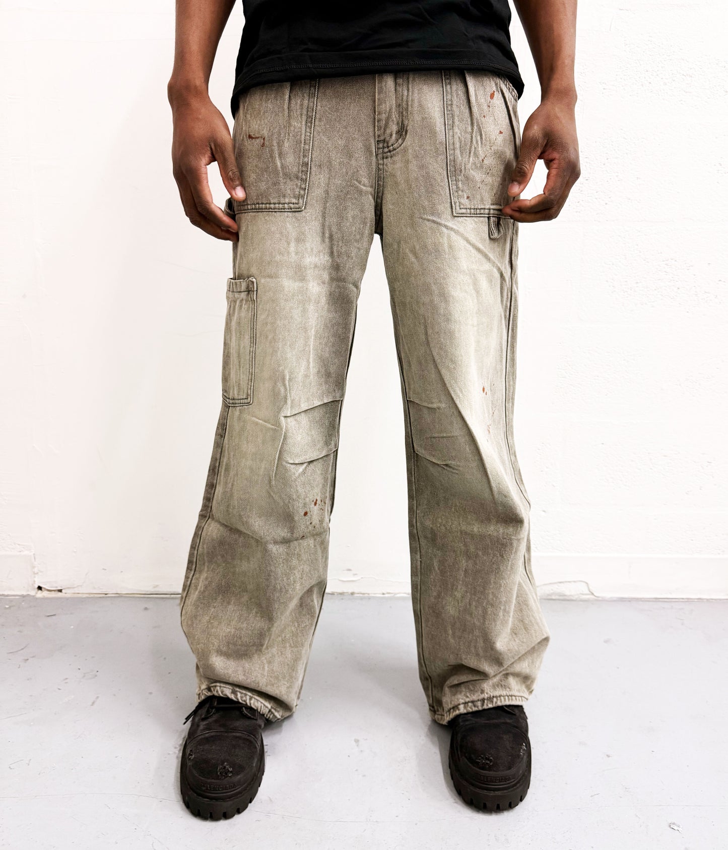WIDEBOY WOLF CARGO DENIM | UNDEVELOPED