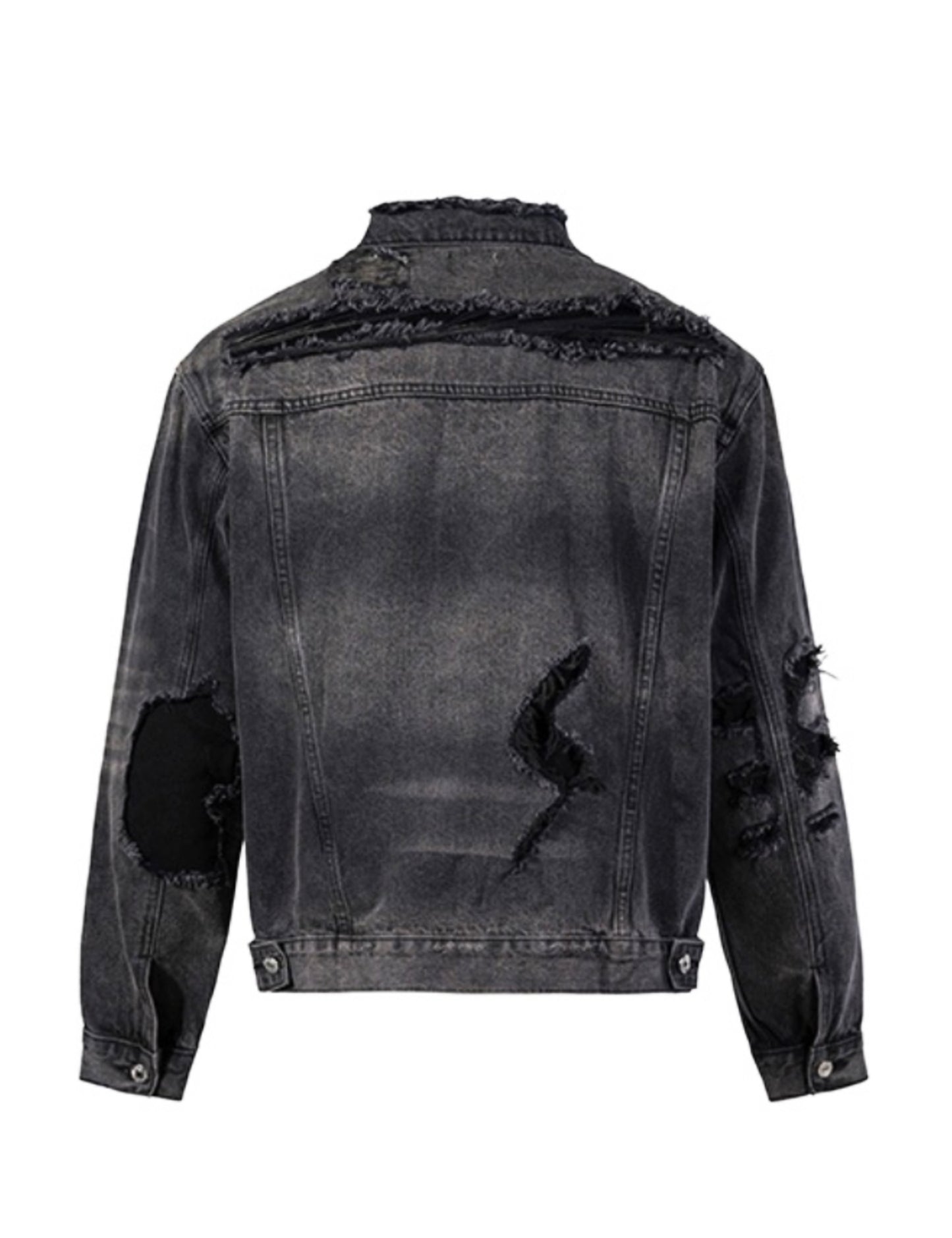 LIGHTNING BLACK WASH DENIM JACKET | UNDEVELOPED