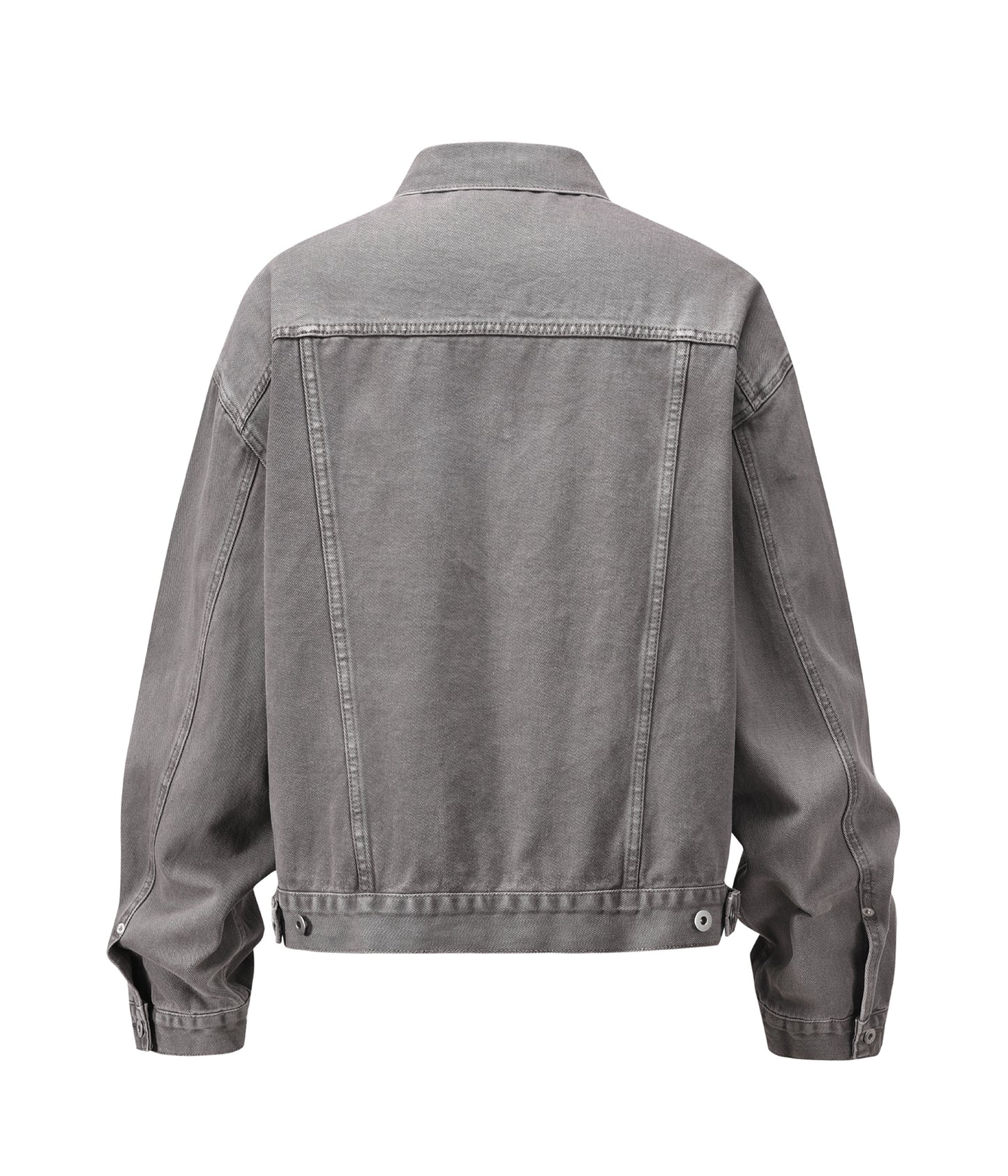 GREY DENIM JACKET | UNDEVELOPED