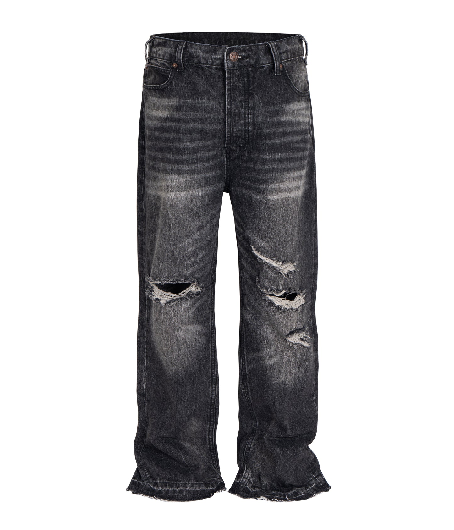NOIR DESTROYED DENIM | UNDEVELOPED