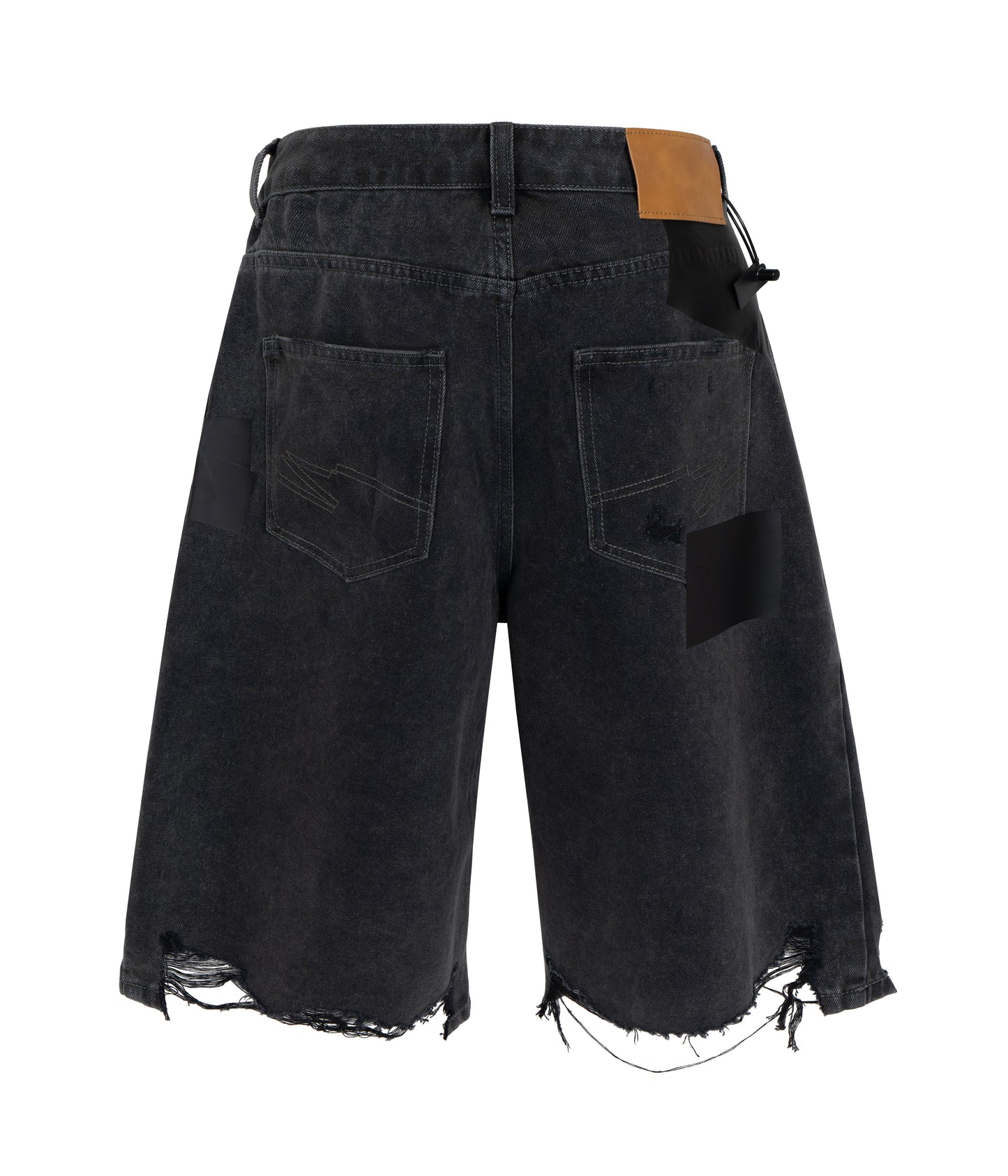 NOIR CUTOFF DENIM SHORTS denim shorts | STREETWEAR APPAREL | UNDEVELOPED