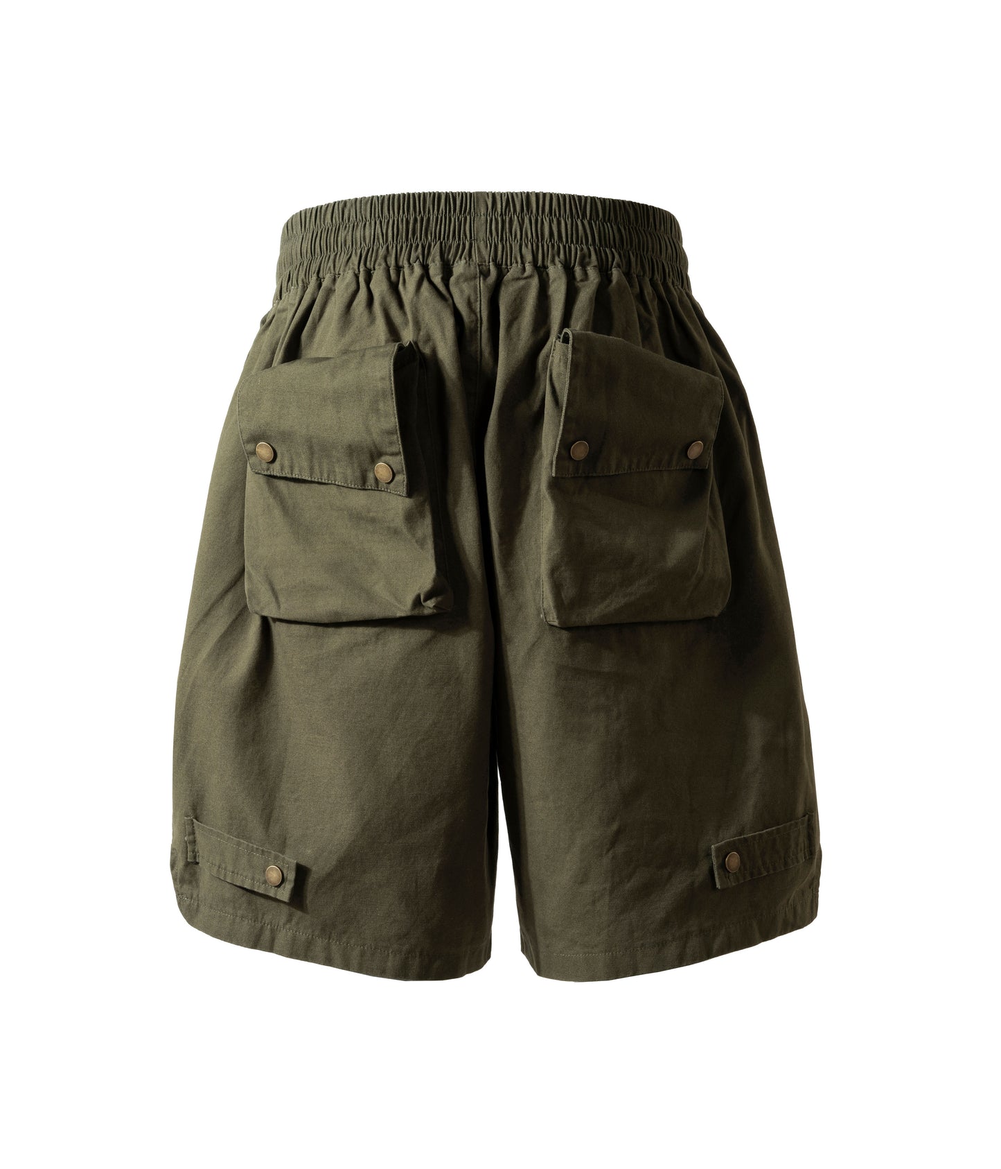 OLIVE MULTI CARGO SHORTS | UNDEVELOPED