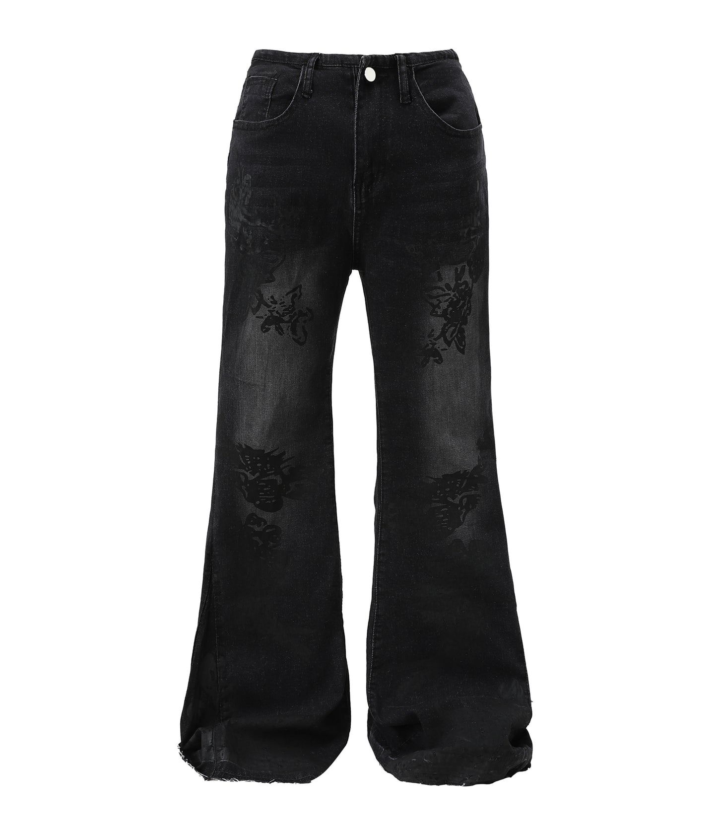 FLORAL FLARE DENIM | UNDEVELOPED