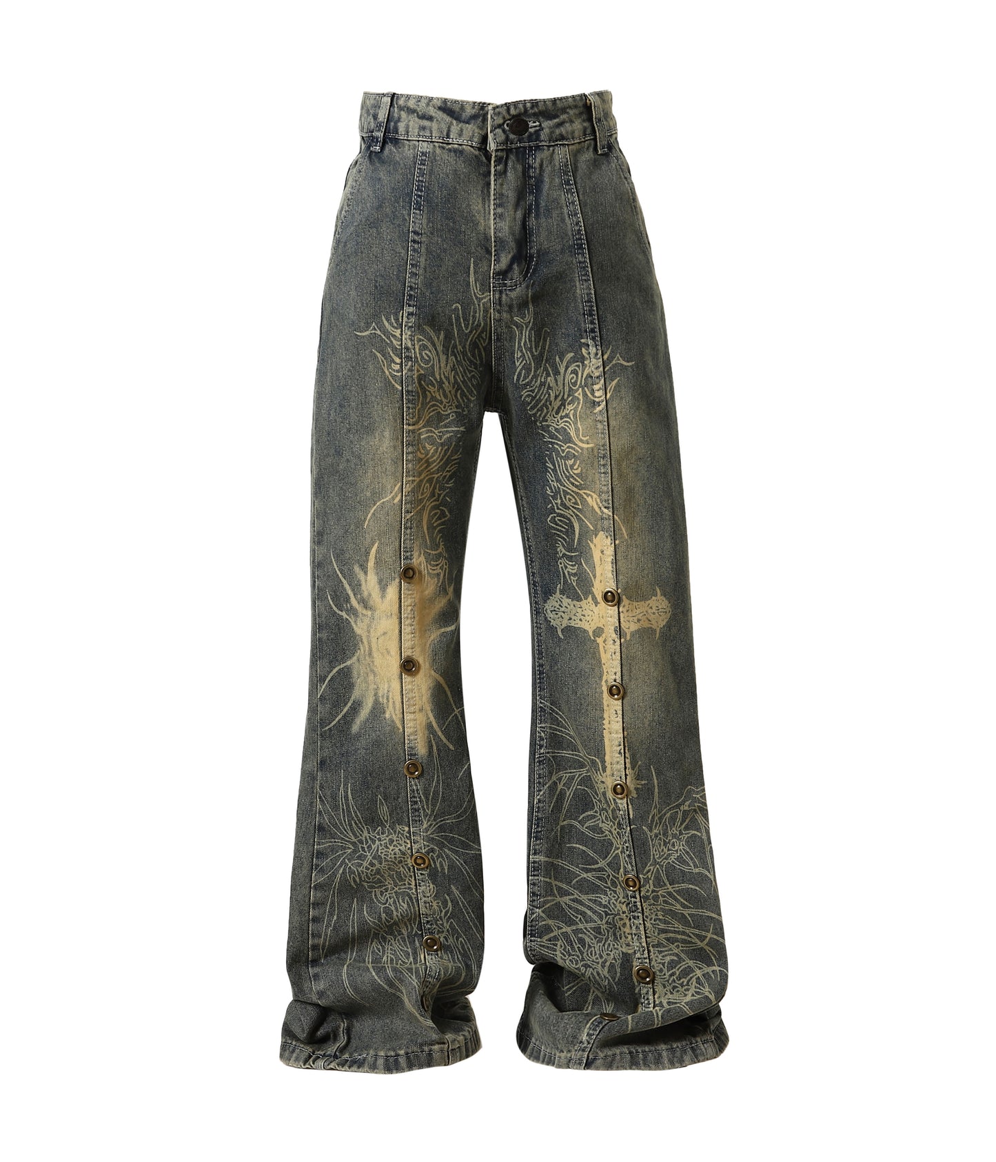 CROSS FLARE DENIM | UNDEVELOPED