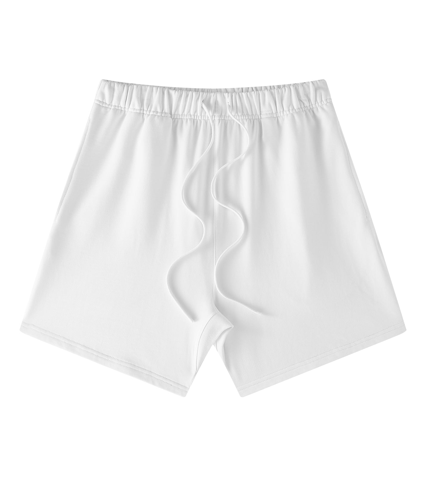 WHITE SWEAT SHORTS | UNDEVELOPED