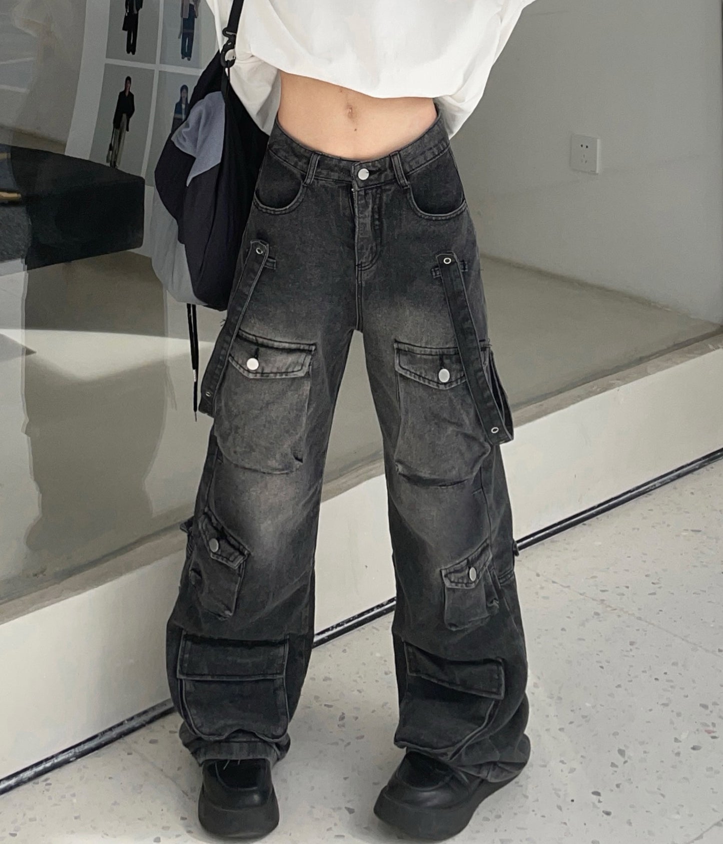 STRAP CARGO DENIM | UNDEVELOPED