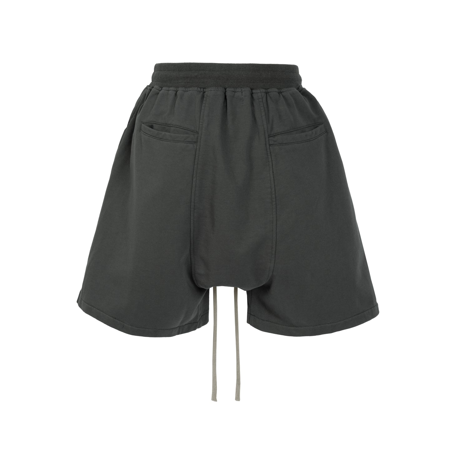 GREY ZIP DRAWSTRING CARGO SHORTS | UNDEVELOPED