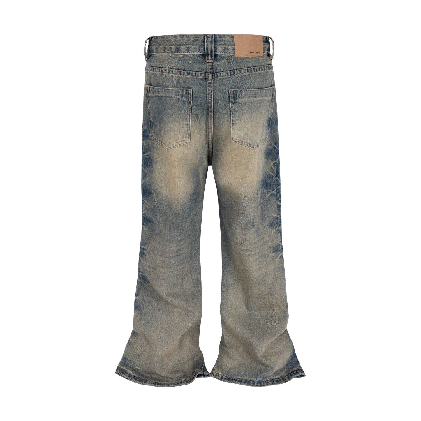 RIPPLE FLARE DENIM Denim | STREETWEAR APPAREL | UNDEVELOPED