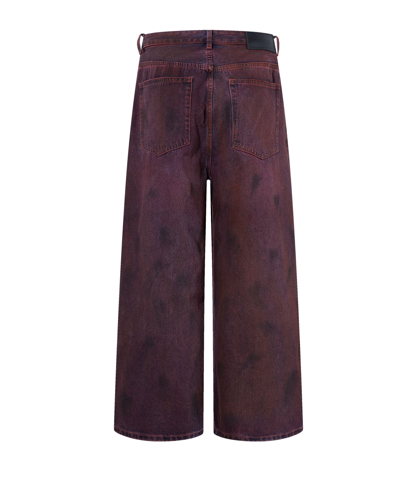 WIDEBOY BURGANDY DENIM Denim | STREETWEAR APPAREL | UNDEVELOPED