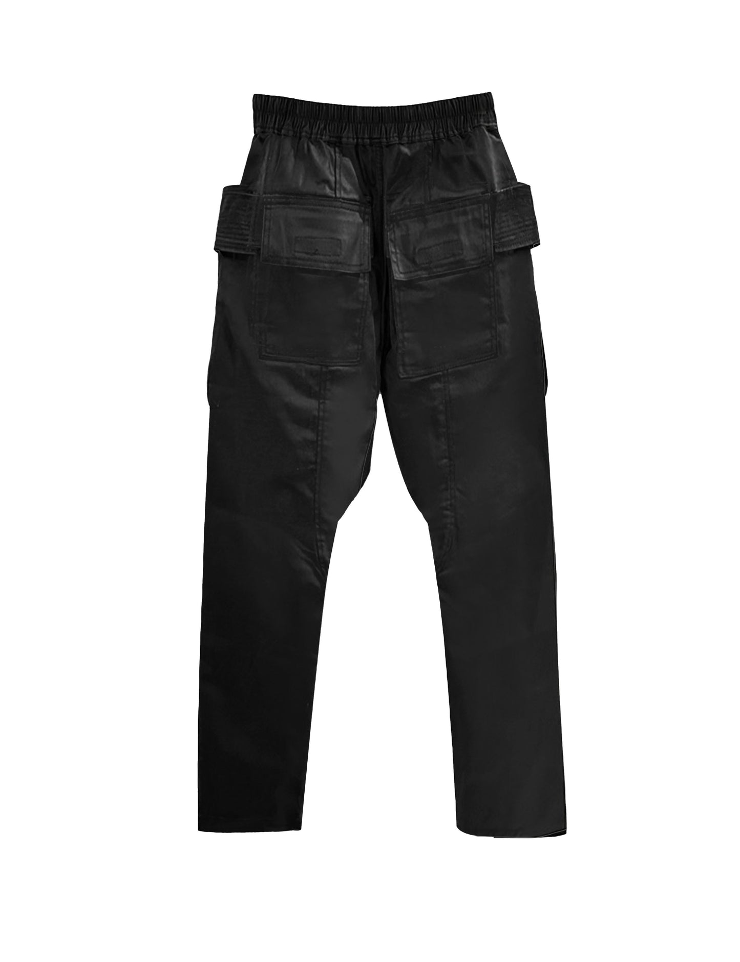 WAXED DROP-CROTCH DRAWSTRING CARGO PANTS Cargo Pants | STREETWEAR APPAREL | UNDEVELOPED