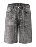 NOIR RHINESTONE SHORTS