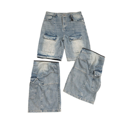 AZUL CONVERT CARGO DENIM | UNDEVELOPED