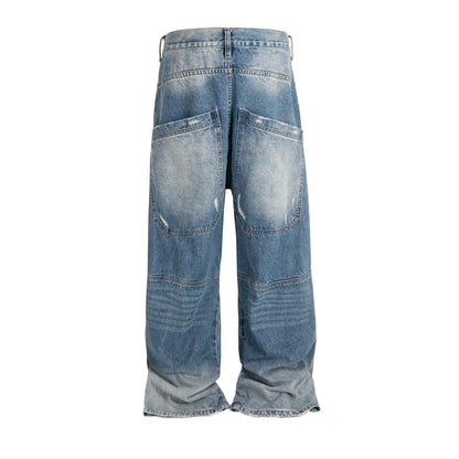 AZUL BAGGY BIKER DENIM | UNDEVELOPED