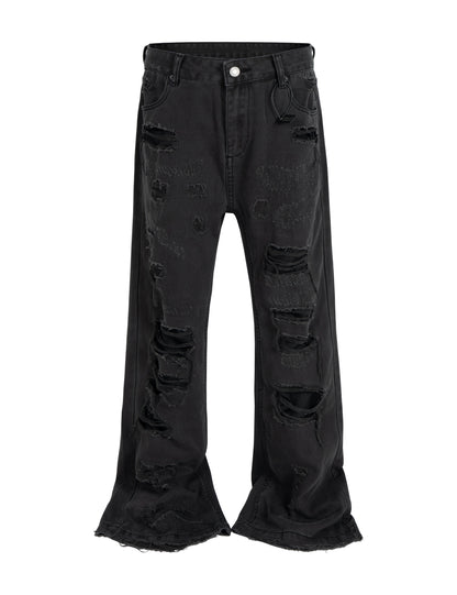 DARK DESTROYED DENIM Denim | STREETWEAR APPAREL | UNDEVELOPED