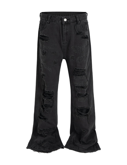 DARK DESTROYED DENIM Denim | STREETWEAR APPAREL | UNDEVELOPED
