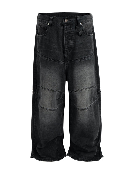 NOIR BAGGY BIKER DENIM Denim | STREETWEAR APPAREL | UNDEVELOPED
