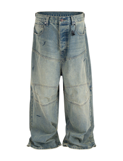 SANDWASH BAGGY BIKER DENIM Denim | STREETWEAR APPAREL | UNDEVELOPED