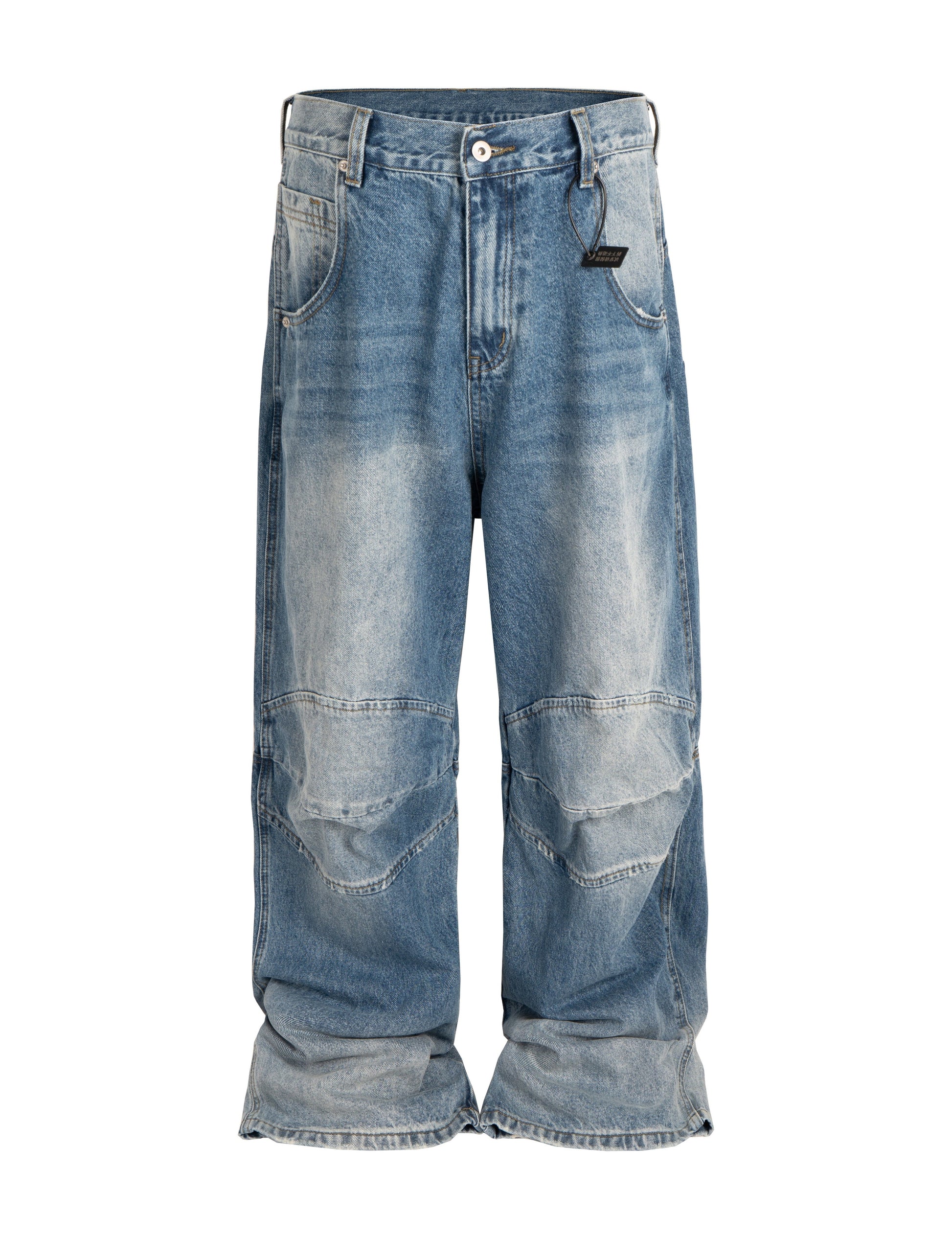 AZUL BAGGY BIKER DENIM denim | STREETWEAR APPAREL | UNDEVELOPED
