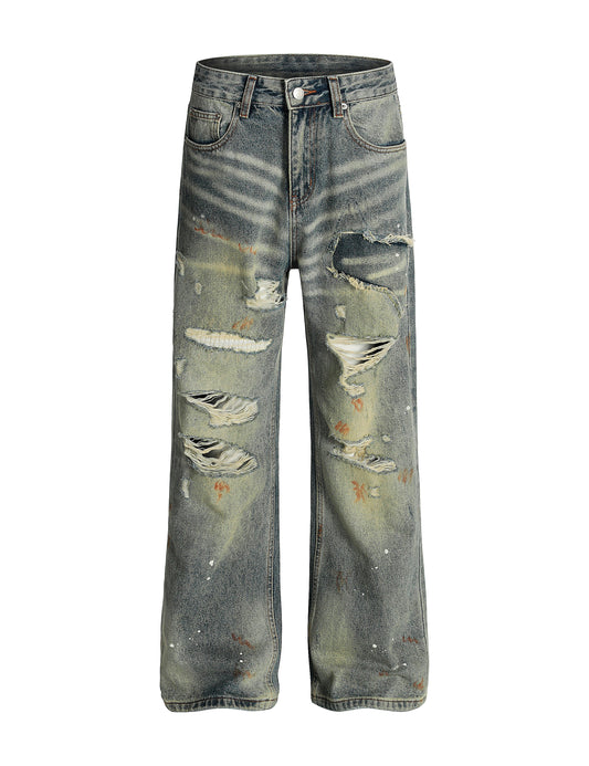 CLASSIC DESTROYED DENIM Denim | STREETWEAR APPAREL | UNDEVELOPED