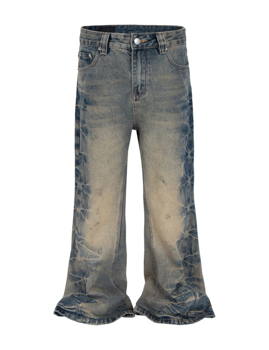RIPPLE FLARE DENIM Denim | STREETWEAR APPAREL | UNDEVELOPED