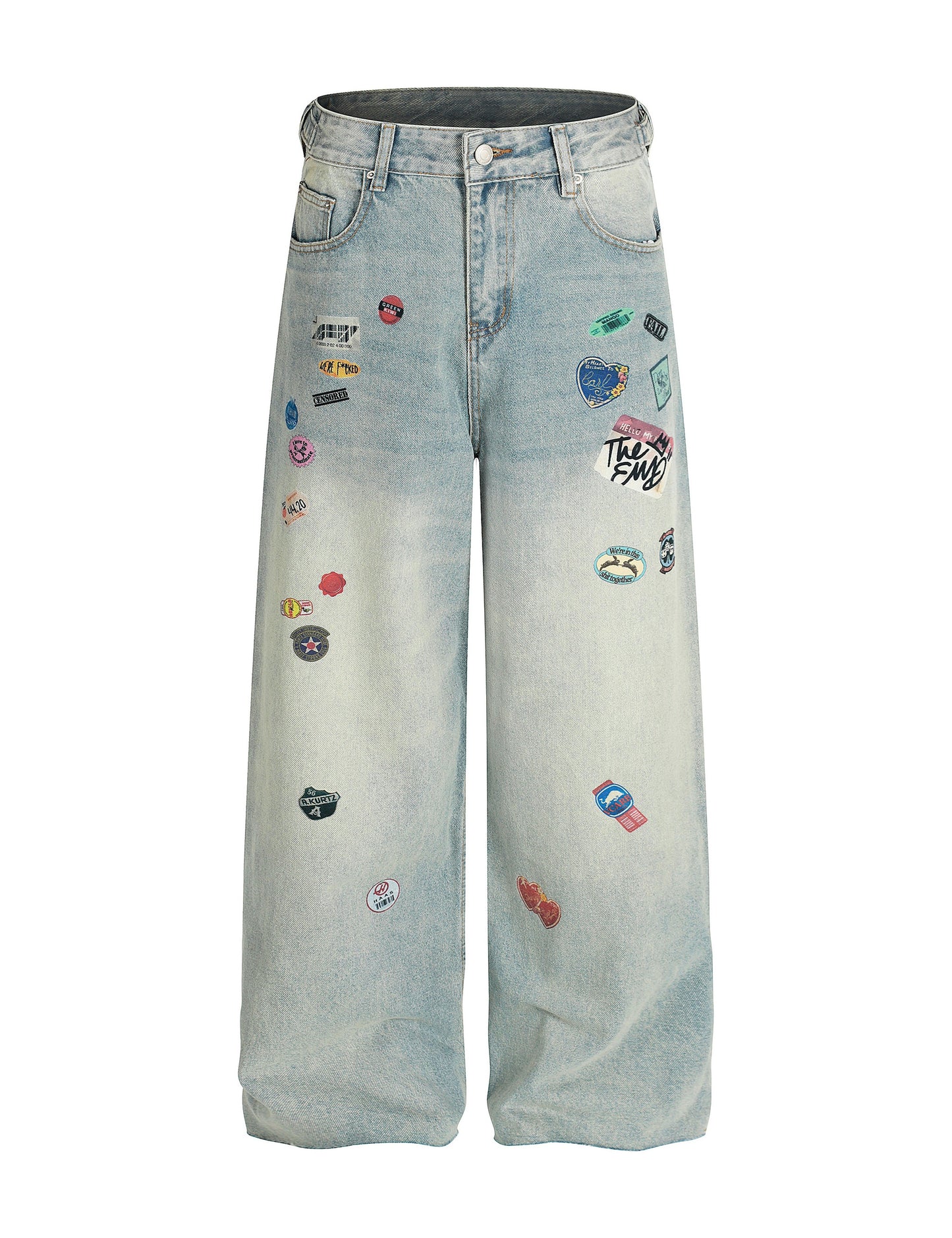 STICKER PACK DENIM Denim | STREETWEAR APPAREL | UNDEVELOPED