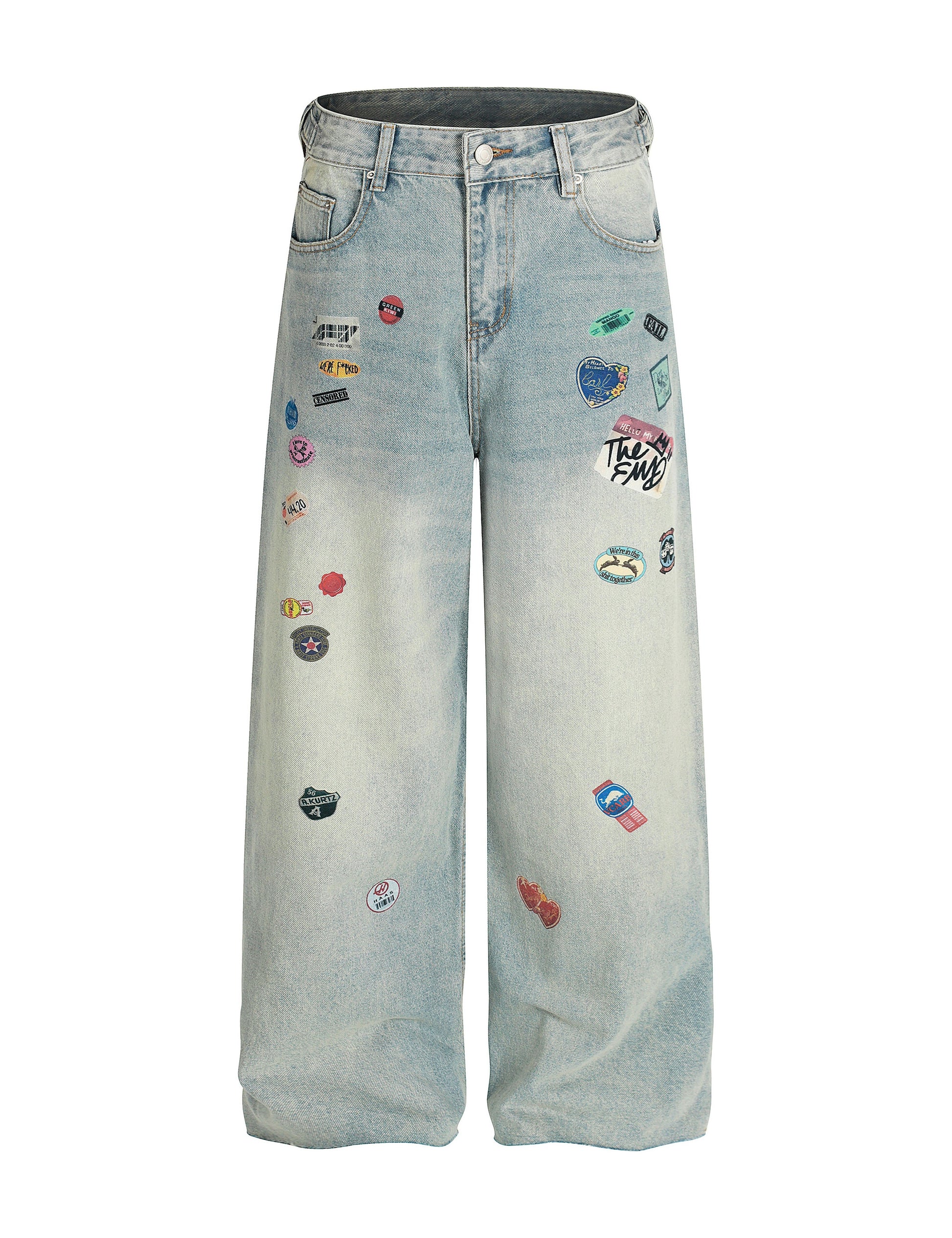 STICKER PACK DENIM Denim | STREETWEAR APPAREL | UNDEVELOPED