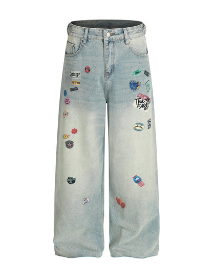 STICKER PACK DENIM Denim | STREETWEAR APPAREL | UNDEVELOPED